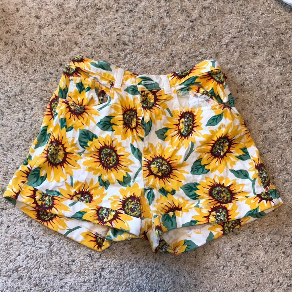 American Apparel high-wasted shorts